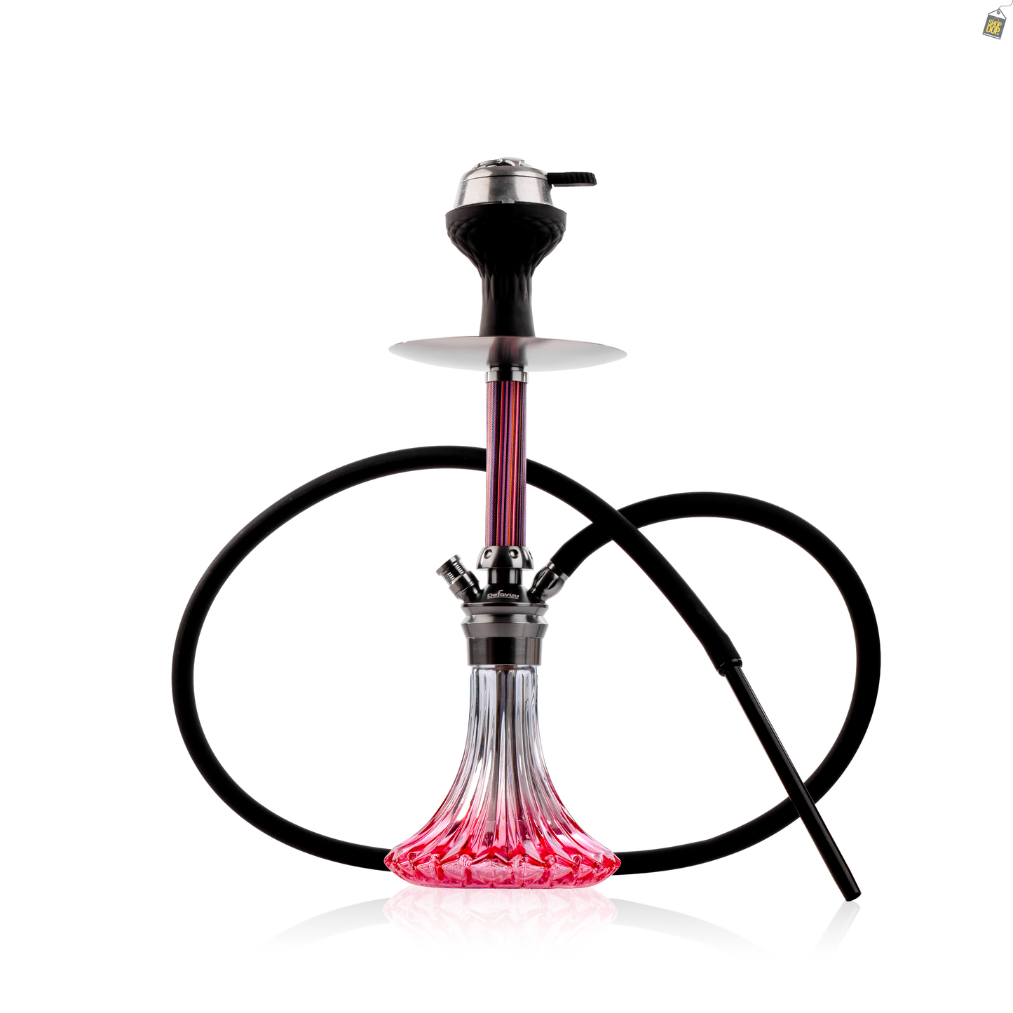 Yoko Hookah with Bag - Pink