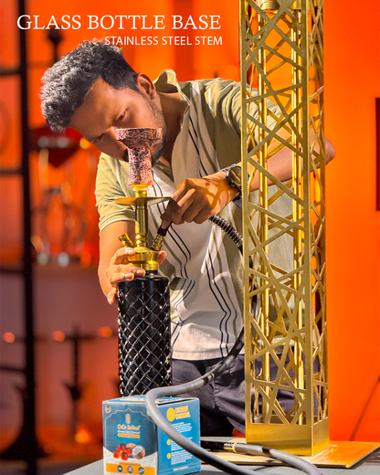 COCOYAYA Zenith Hookah - Golden