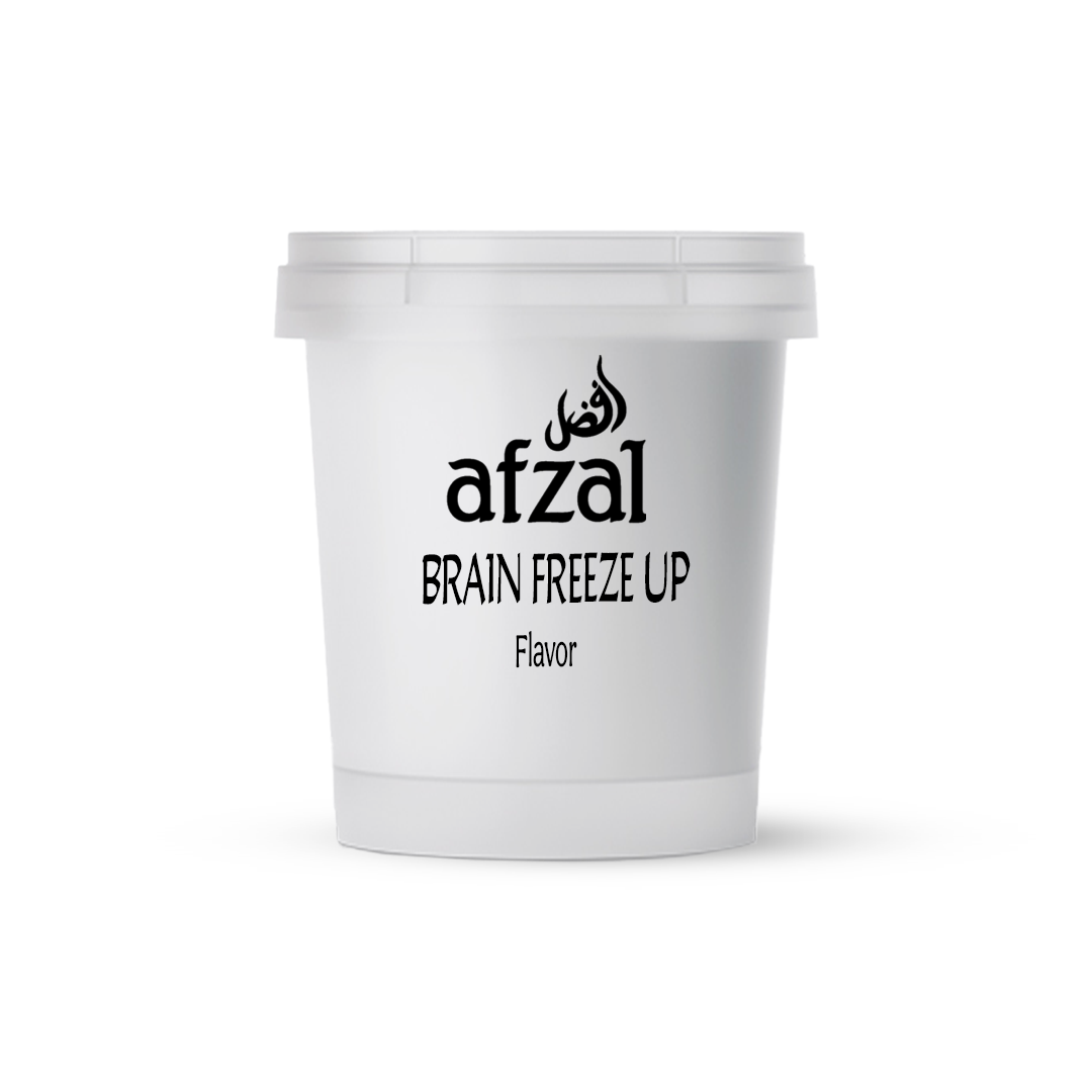 Afzal Brain Freeze Up Hookah Flavor - 1kg Bucket