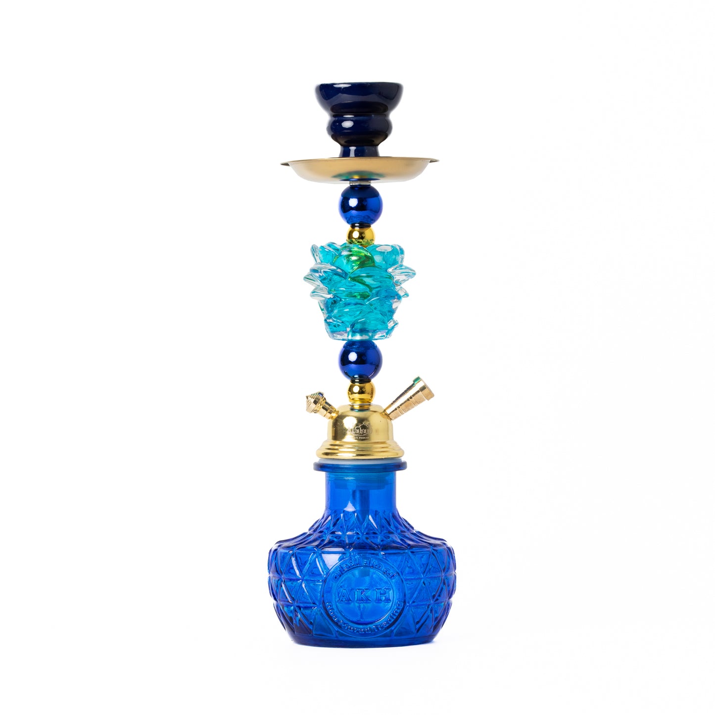 Pumpkin Pitcher Hookah - Blue