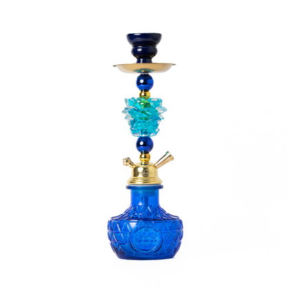 Pumpkin Pitcher Hookah - Blue