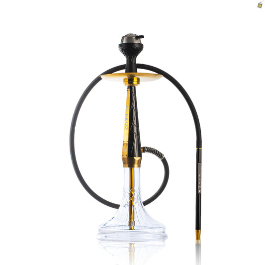 Al Fauz Amavi Hookah - Gold