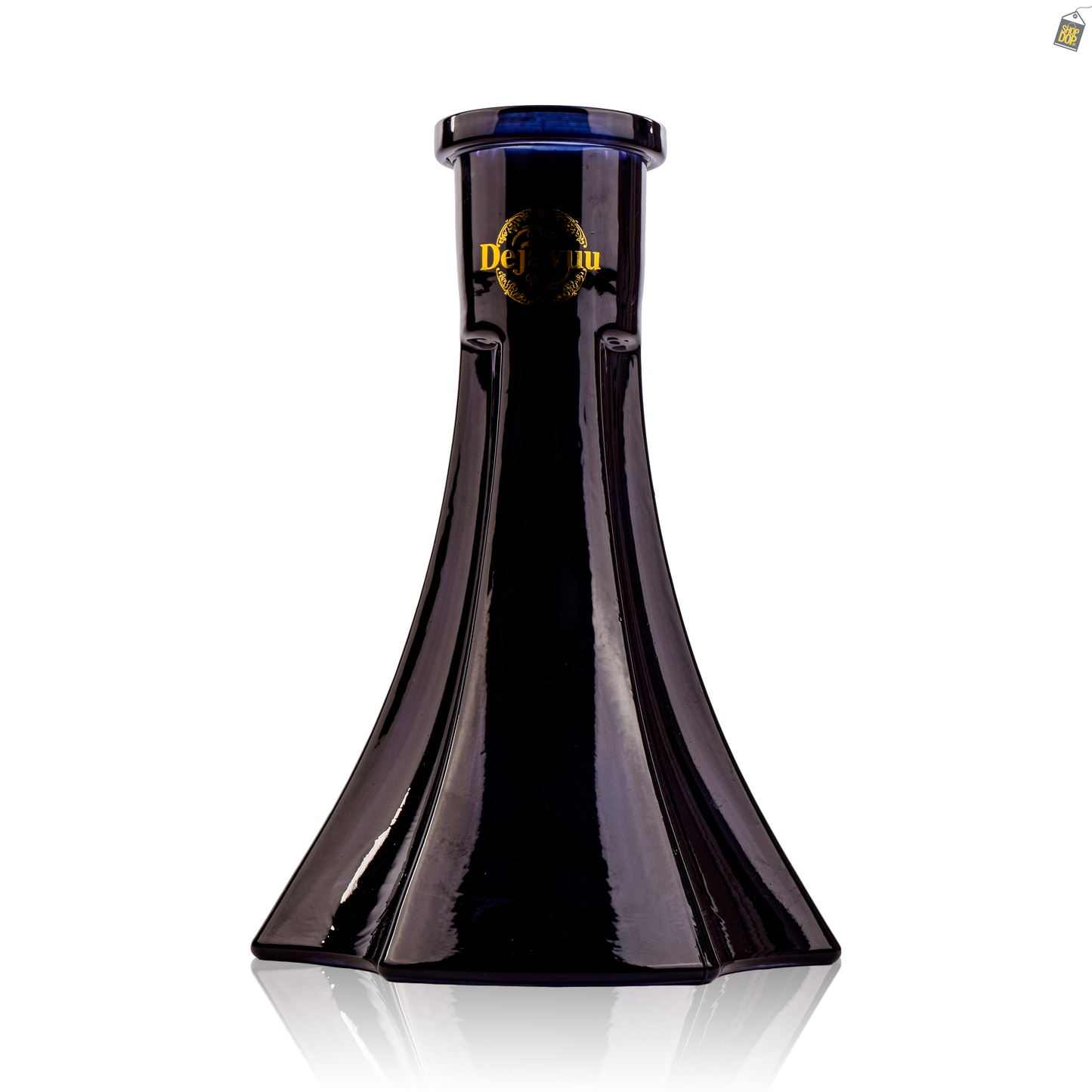 Arc Hookah Glass Replacement Base - Dark Blue (Rubber)