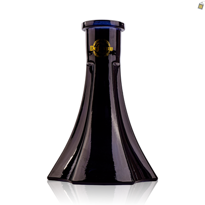 Arc Hookah Glass Replacement Base - Dark Blue (Rubber)