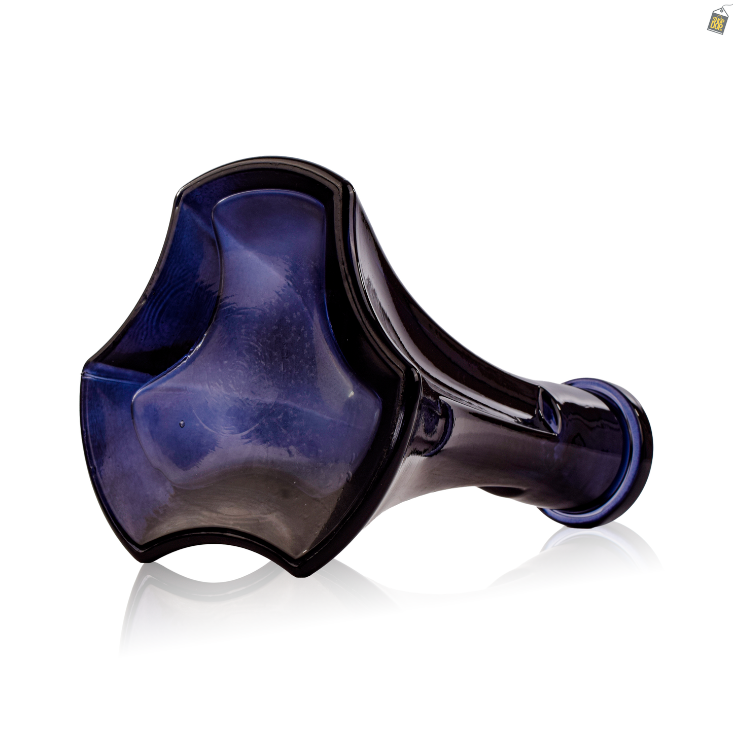 Arc Hookah Glass Replacement Base - Dark Blue (Rubber)