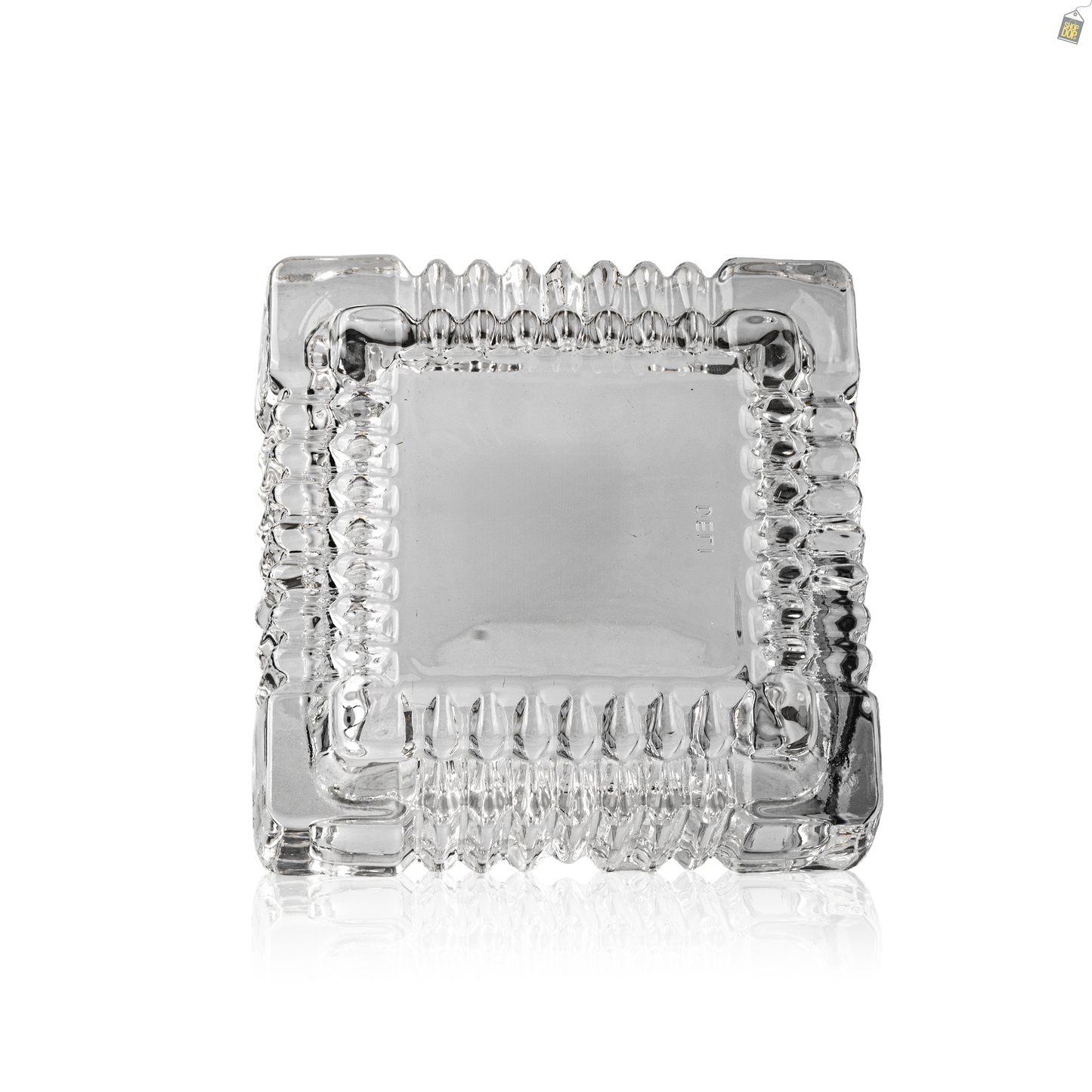 Cluster Medium 4.5 Inch Ashtray - Transparent