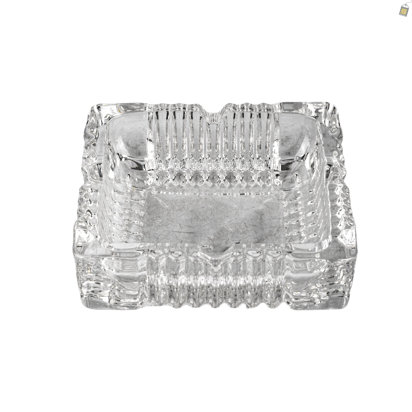 Cluster Medium 4.5 Inch Ashtray - Transparent