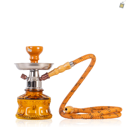 MYA Bacci Hookah - Amber Base / Copper Stem