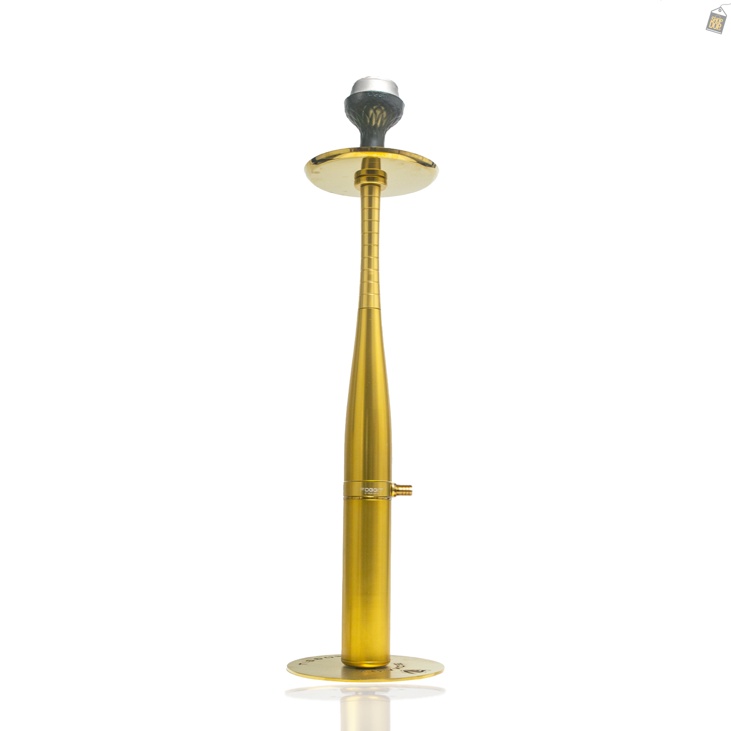 VG Baseball Hookah with Bag - Golden