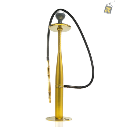 VG Baseball Hookah with Bag - Golden