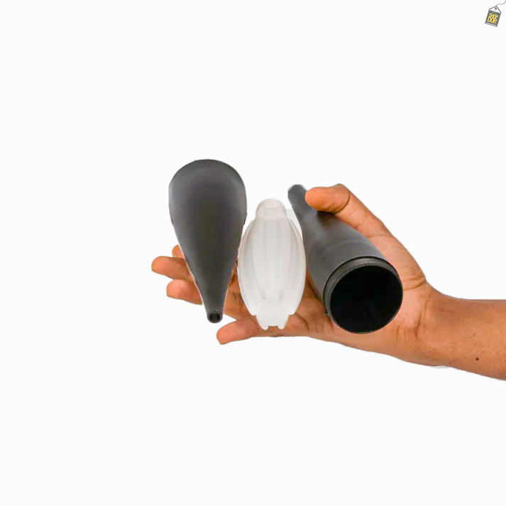 Bazooka Hookah Pipe Handle Only (Ice Chiller) - Black