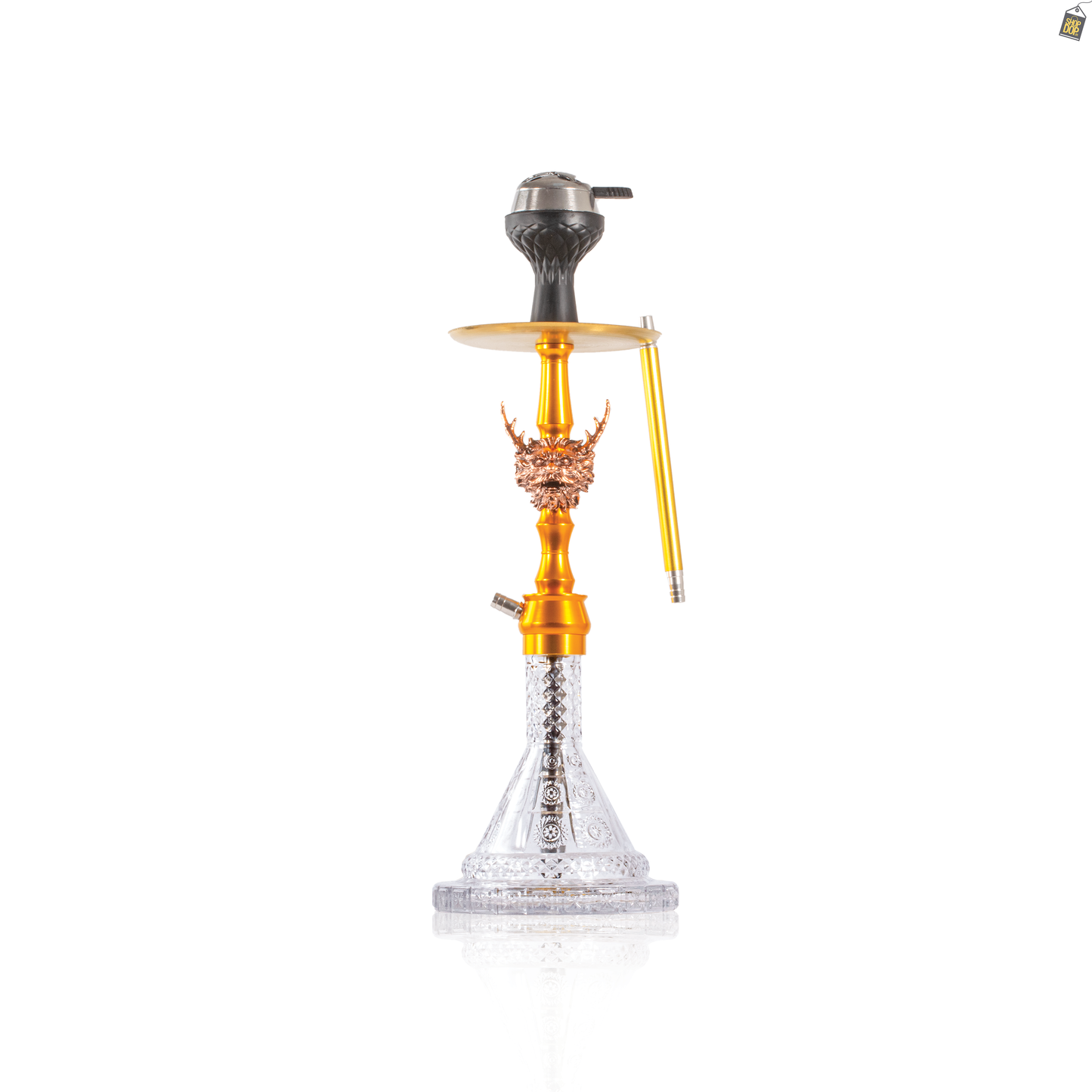 Beast Lord Hookah - Rose Gold