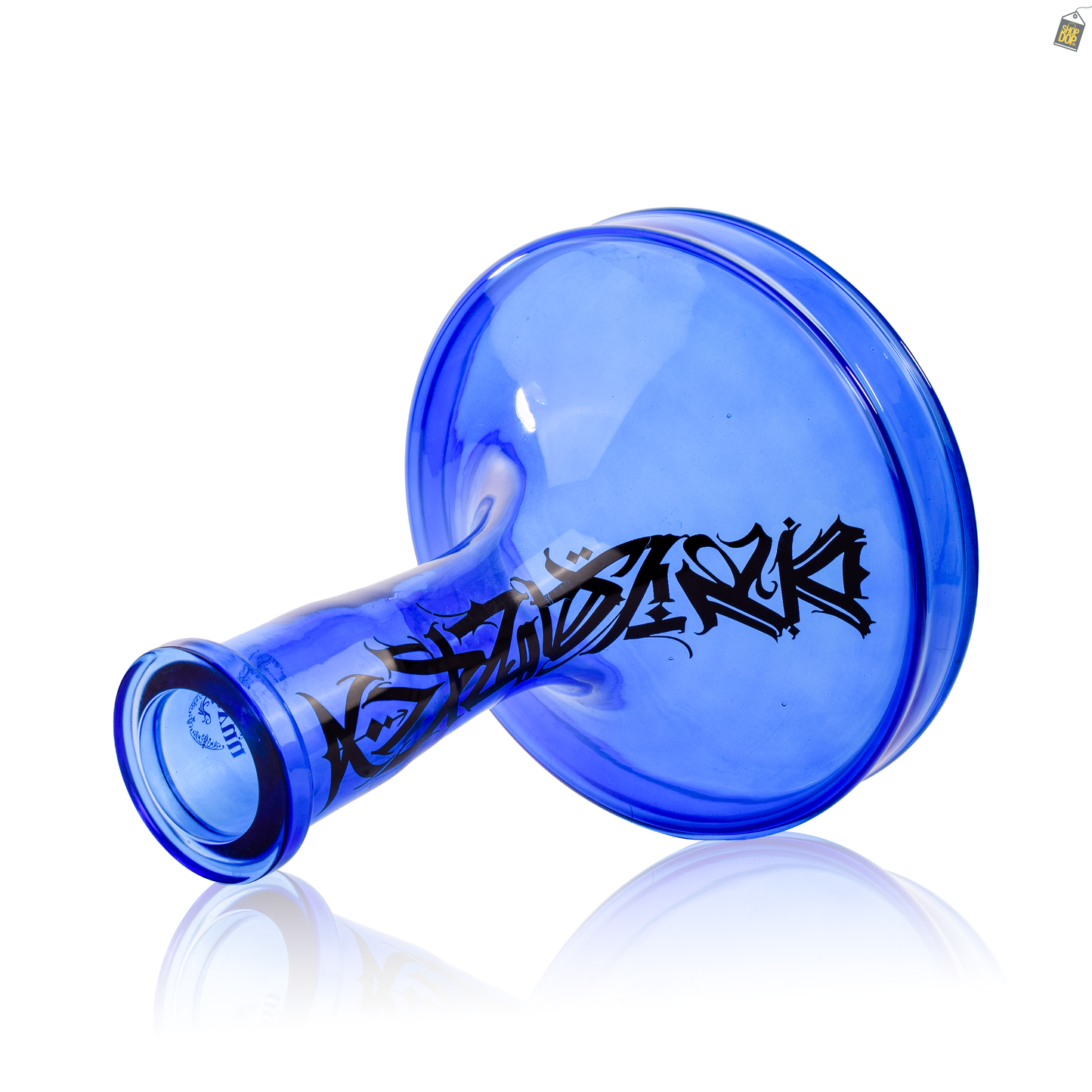 Bick Hookah Glass Replacement Base - Blue (Rubber)