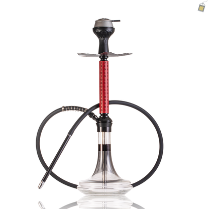 Binary System Hookah - Red