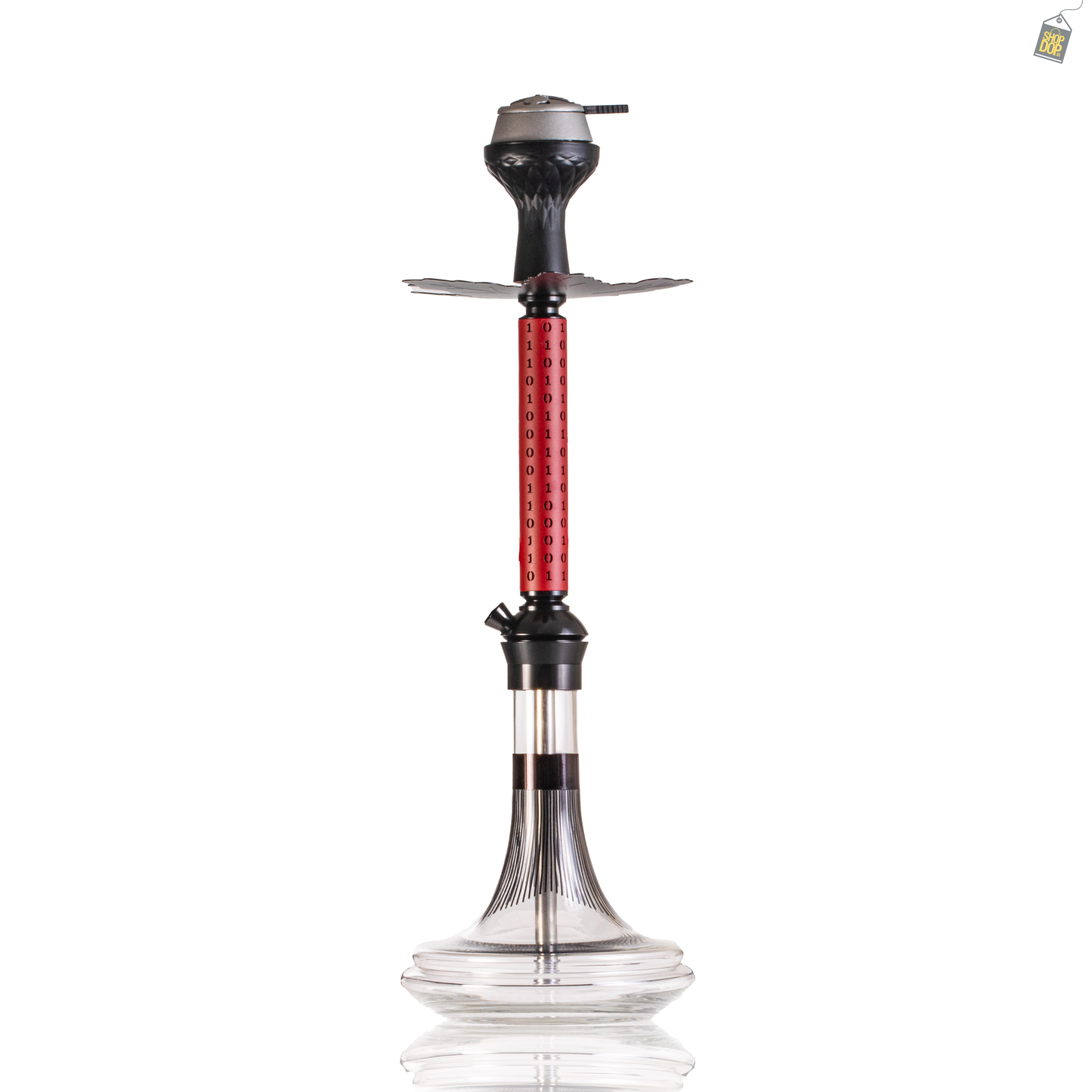 Binary System Hookah - Red
