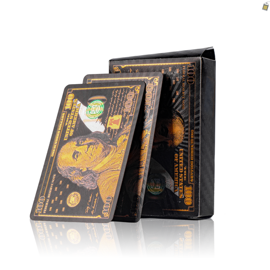Black Dollar Playing Cards
