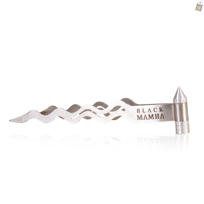 Black Mamba Flip Hookah Tong with Small Hammer