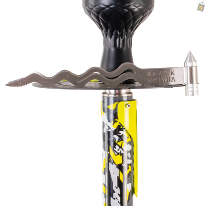 Black Mamba Flip Hookah Tong with Small Hammer