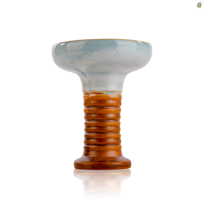 Blaze Ceramic Hookah Phunnel Bowl - White