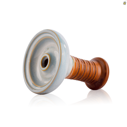 Blaze Ceramic Hookah Phunnel Bowl - White