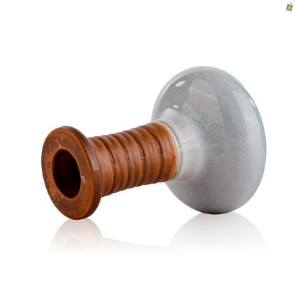 Blaze Ceramic Hookah Phunnel Bowl - White