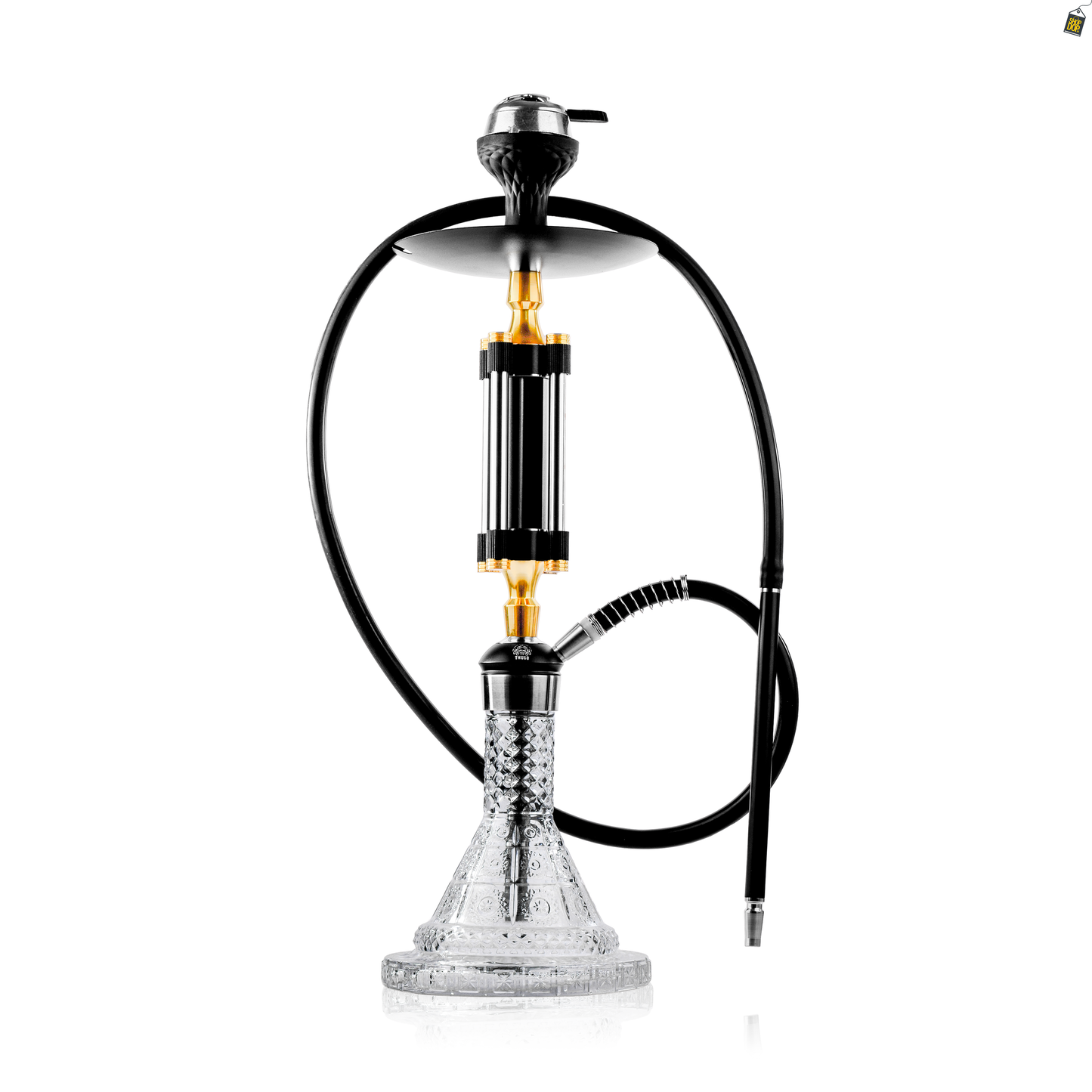 Bollard 2.0 Hookah - Gold
