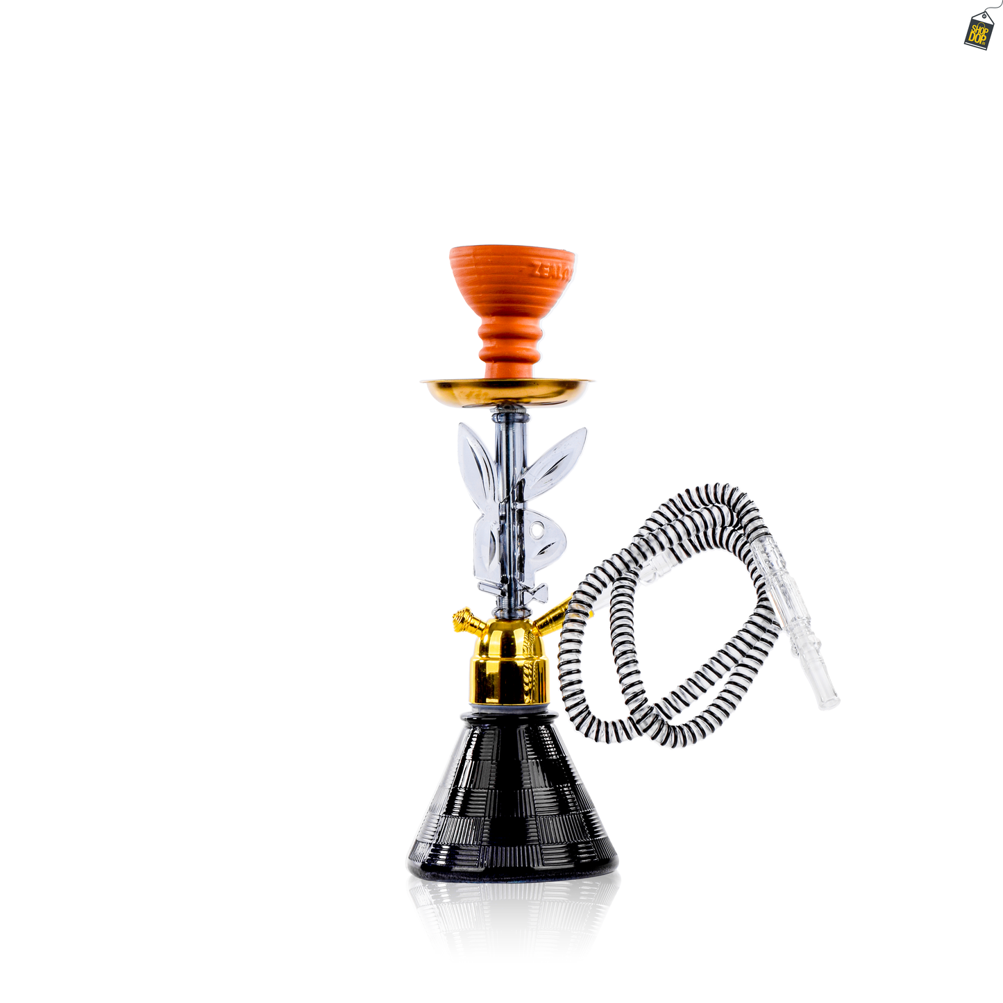 Bunny Pumpkin Hookah - Black