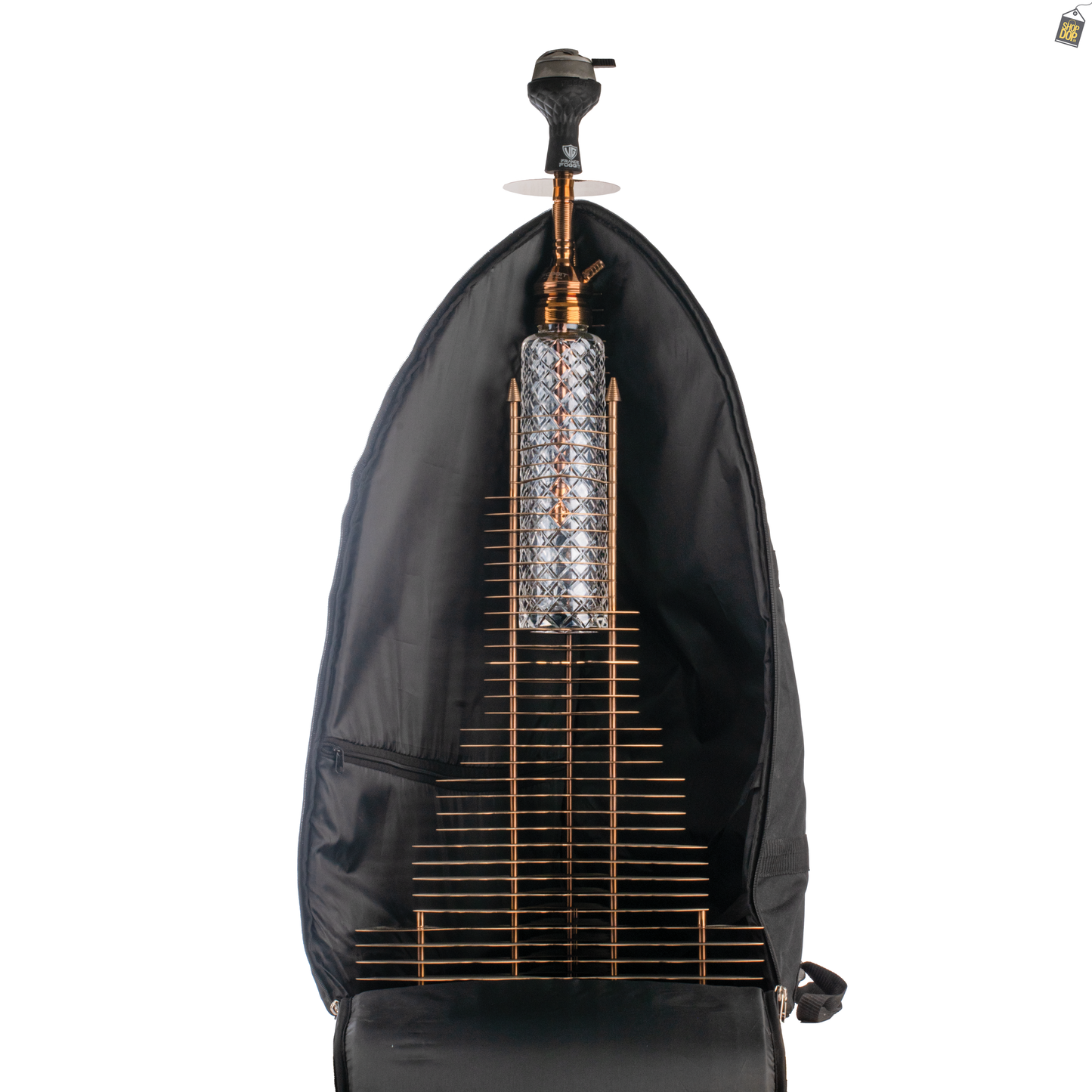 VG Burj Khalifa Hookah with Bag - Bronze