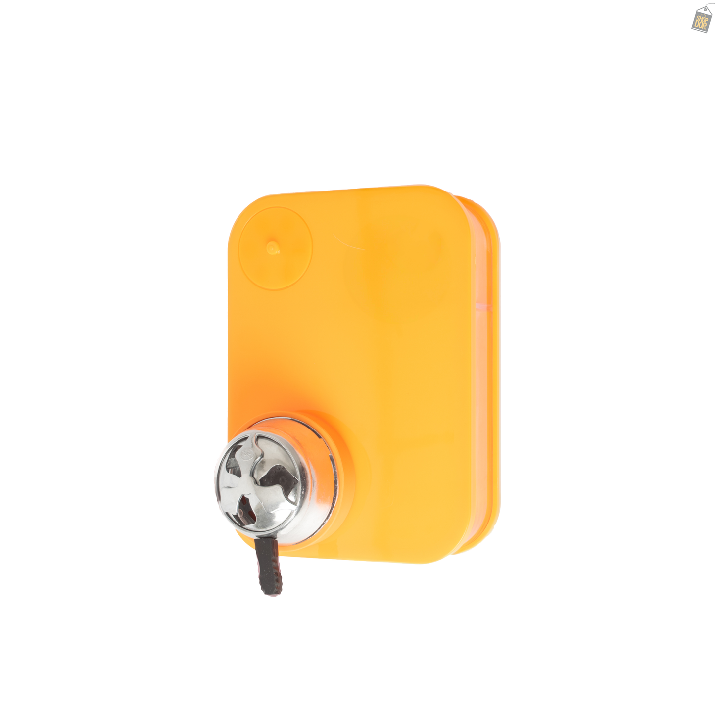 Car Hookah with LED Light & Remote - Orange
