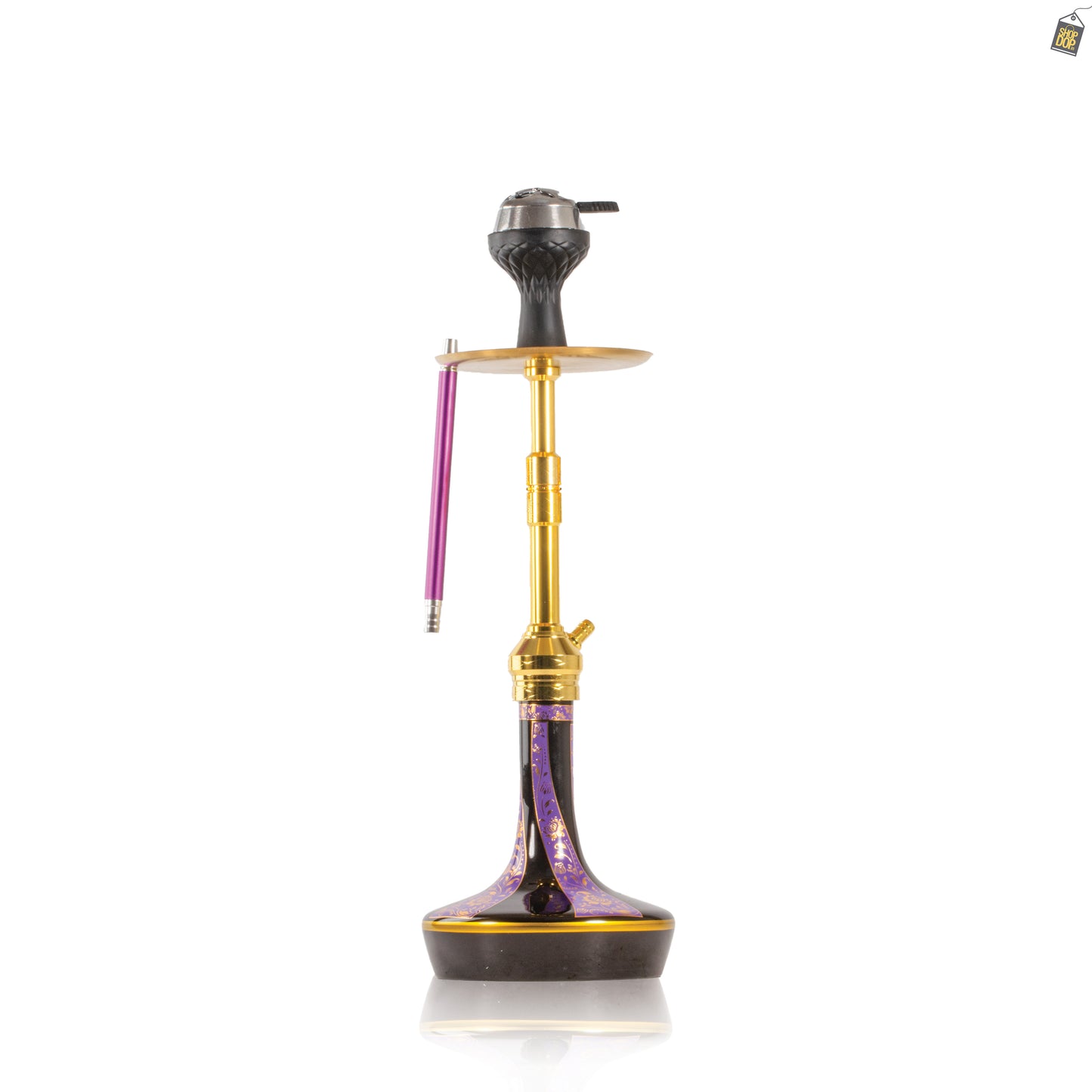 Celestial Hookah with Wings - Purple