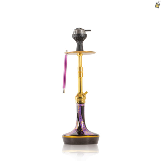 Celestial Hookah with Wings - Purple