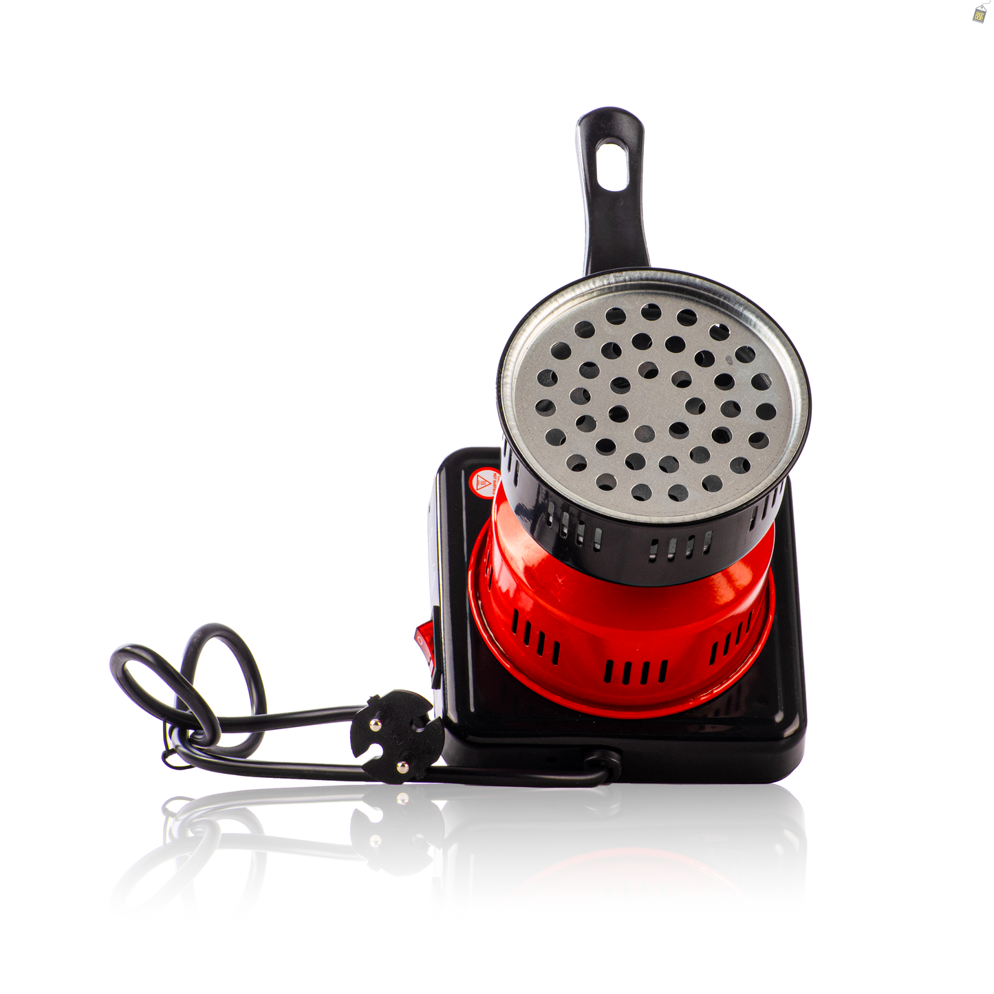 Al Akbar Cup Shape Hookah Charcoal Burner - 1000 Watt Hot Plate