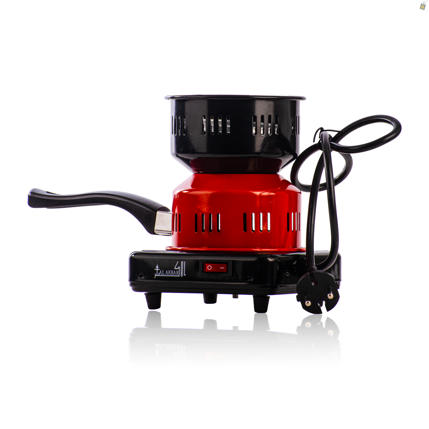Al Akbar Cup Shape Hookah Charcoal Burner - 1000 Watt Hot Plate