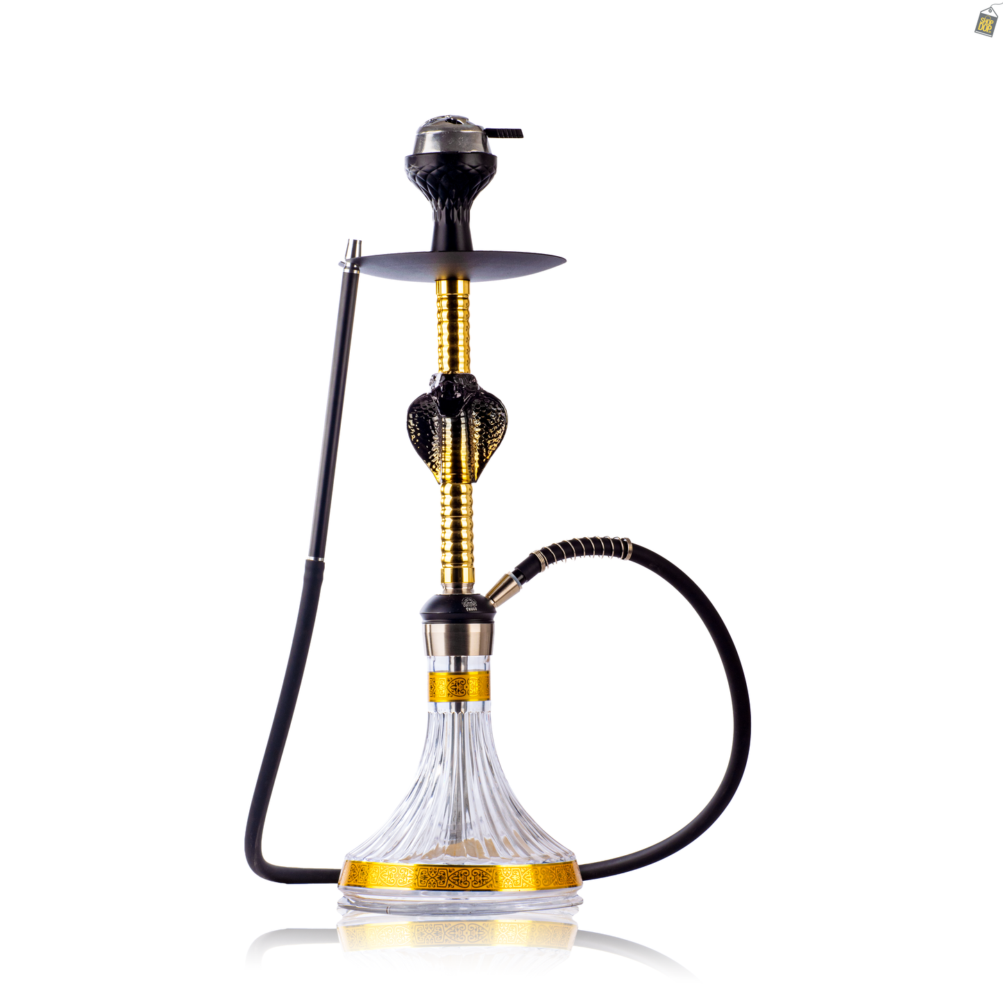 Cobrix Hookah - Gold