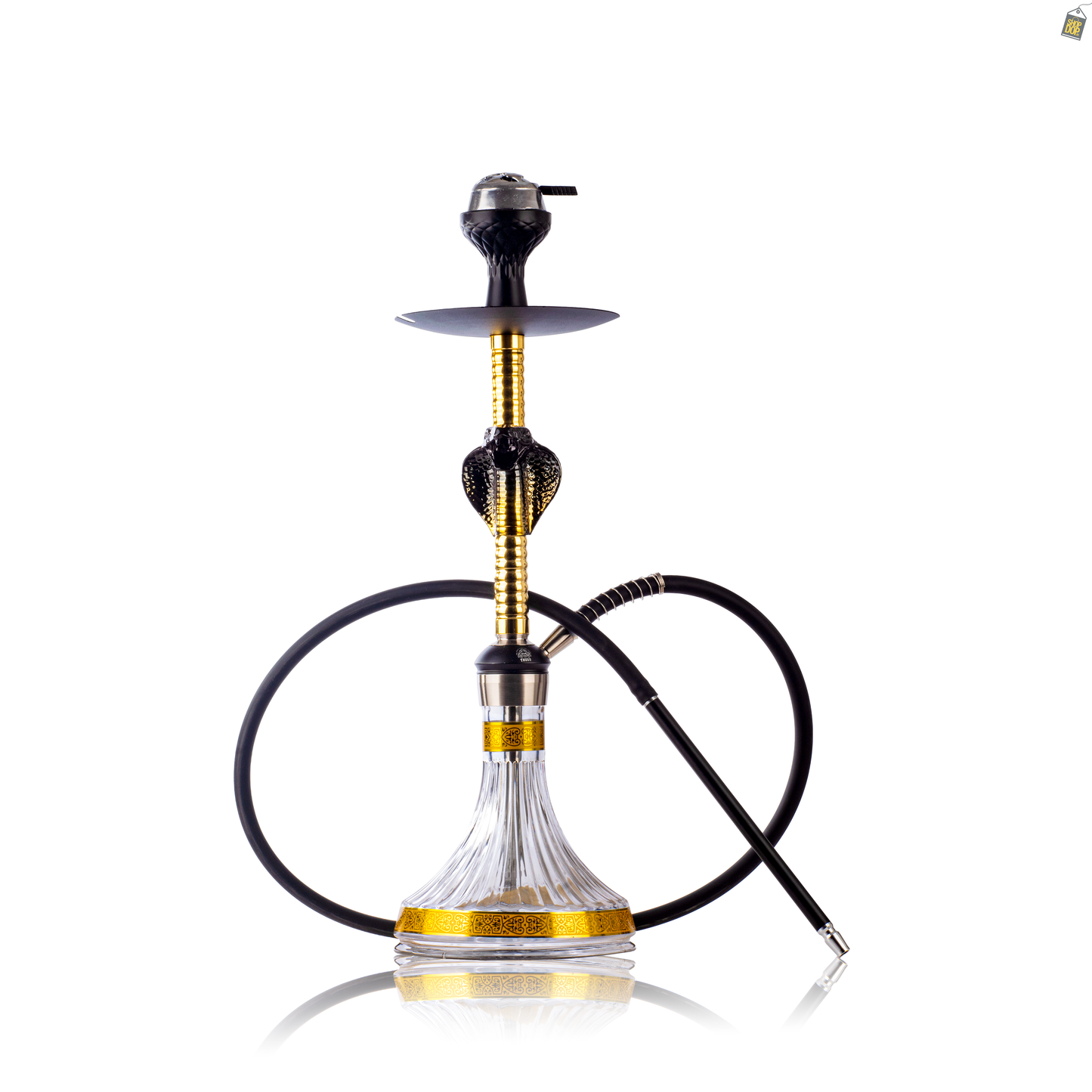 Cobrix Hookah - Gold
