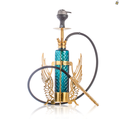 COCOYAYA Devil Fly Hookah - Golden / Green Base