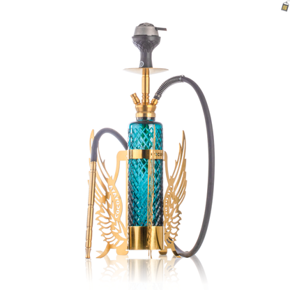 COCOYAYA Devil Fly Hookah - Golden / Green Base