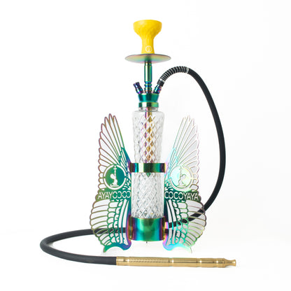 COCOYAYA Flamingo Fly Hookah - Rainbow