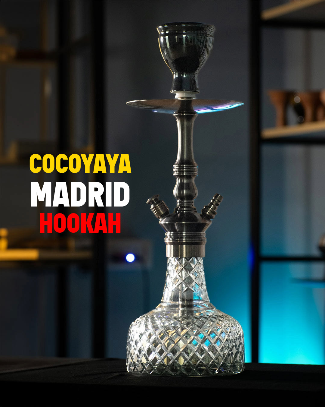 COCOYAYA Madrid 2.0 Hookah - Bronze