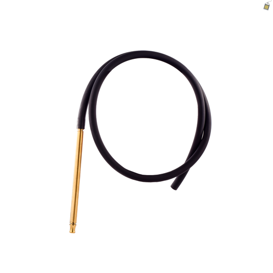 COCOYAYA Silicone Pipe for Hookah - Small Handle (Gold)