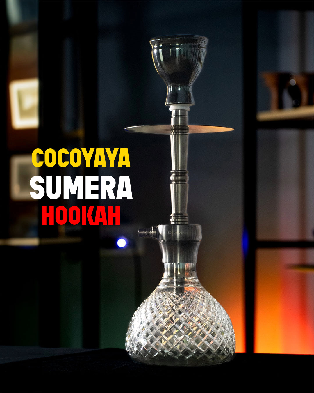 Cocoyaya Sumera Hookah (Conquer Series) - Bronze