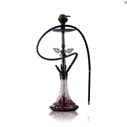 Columbus 4 Pipe Hookah - Black