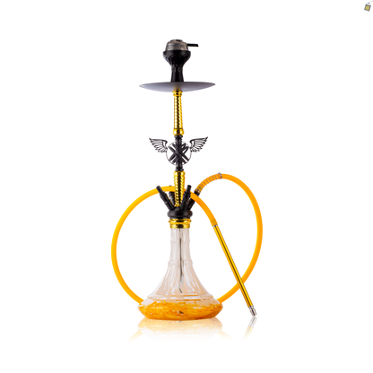 Columbus 4 Pipe Hookah - Gold