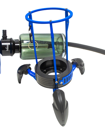 Crab X-Function Hookah with LED Light - Blue