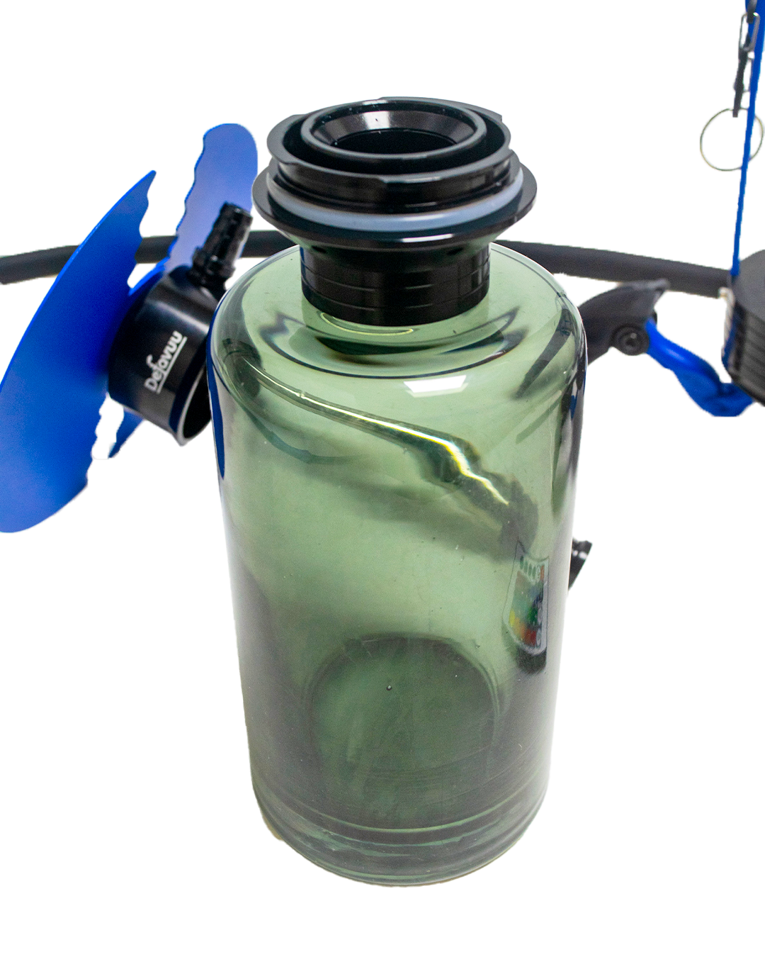 Crab X-Function Hookah with LED Light - Blue