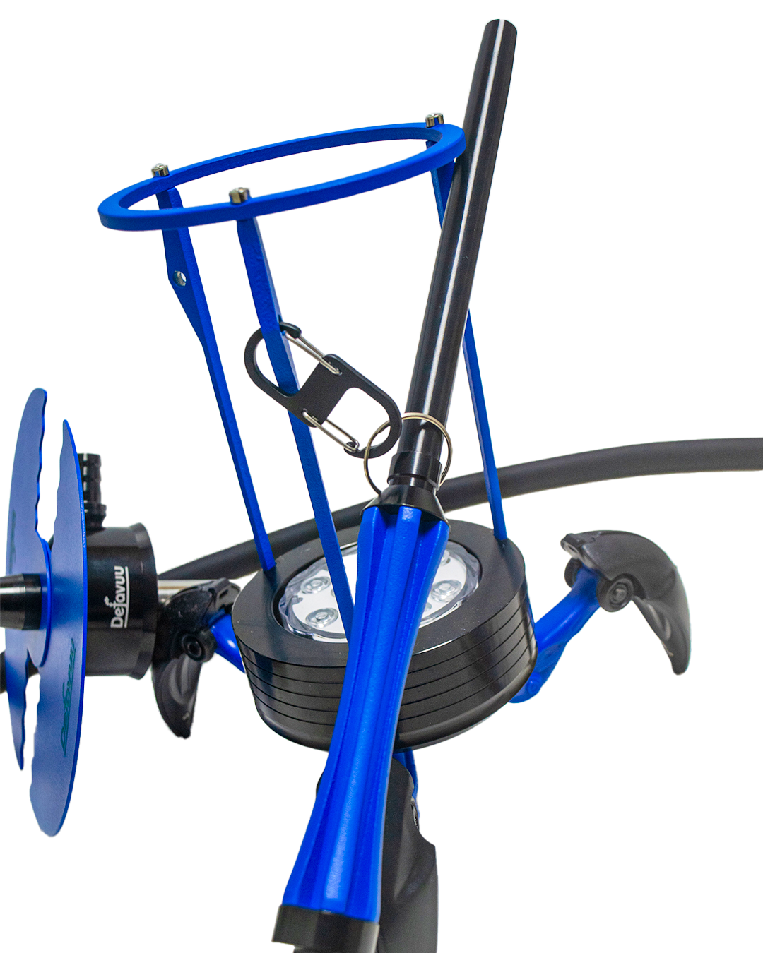 Crab X-Function Hookah with LED Light - Blue