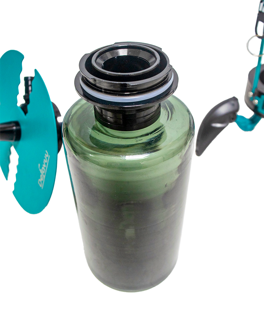 Crab X-Function Hookah with LED Light - Green
