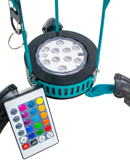 Crab X-Function Hookah with LED Light - Green