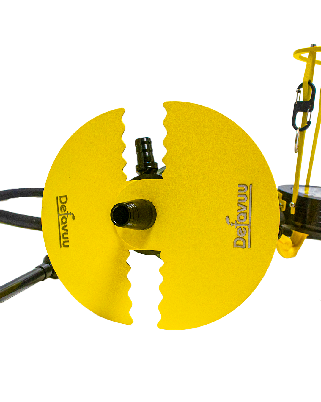 Crab X-Function Hookah with LED Light - Yellow