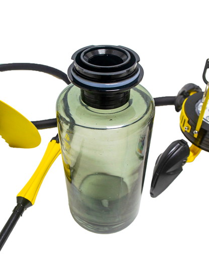 Crab X-Function Hookah with LED Light - Yellow
